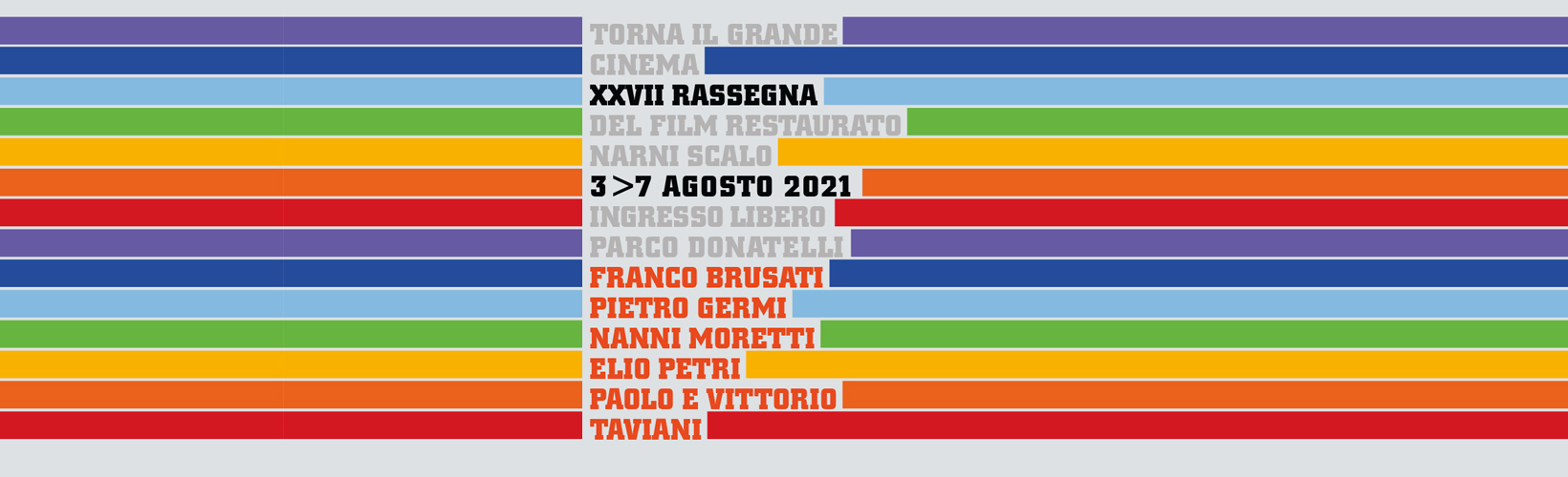 Le vie del cinema 2021